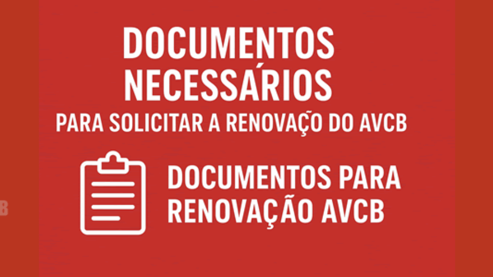 Documentos Necessários para Solicitar a Renovação do AVCB