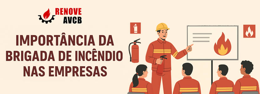 Brigada de incêndio realizando treinamento em empresa