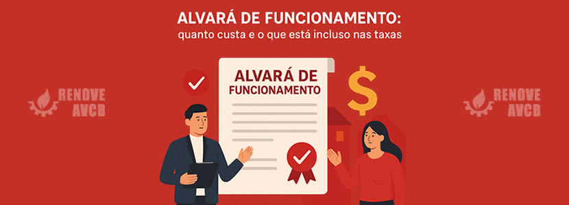 Quanto custa para tirar um alvará de funcionamento