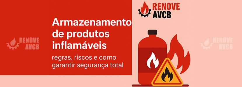 Armazenamento de produtos inflamáveis