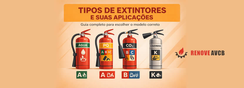Tipos de Extintores e Suas Aplicações