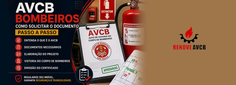 AVCB Bombeiros: como solicitar o documento passo a passo